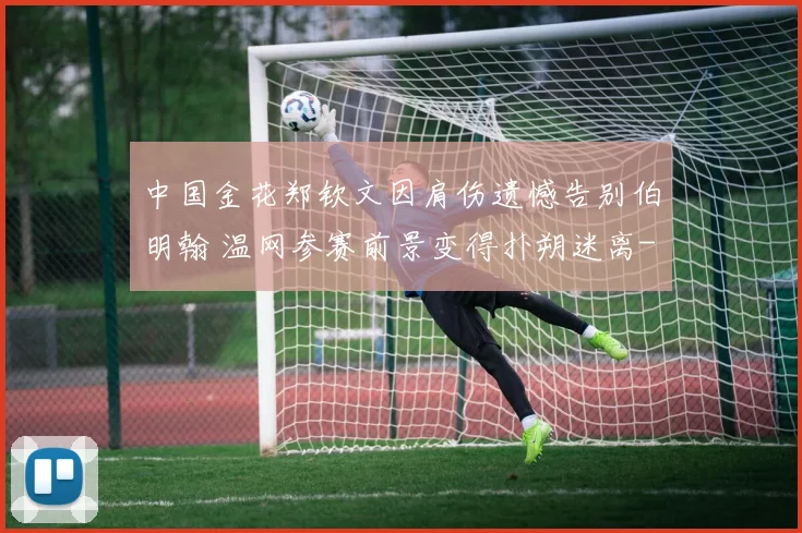 中国金花郑钦文因肩伤遗憾告别伯明翰 温网参赛前景变得扑朔迷离